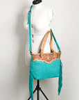 American Darling Tote Hair On Genuine Leather Women Bag Western Handbag Purse