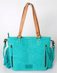 American Darling Tote Hair On Genuine Leather Women Bag Western Handbag Purse