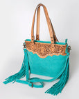 American Darling Tote Hair On Genuine Leather Women Bag Western Handbag Purse