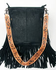 American Darling ADBGS192DM1F Messenger Hand Tooled Embossed Genuine Leather women bag western handbag purse