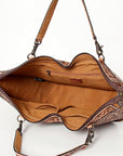 ADBG831 American Darling Hand Tooled Genuine Leather Women Bag Western Handbag Purse