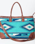 ADBG833A American Darling Saddle Blanket Genuine Leather Women Bag Western Handbag Purse