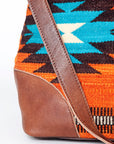 ADBG833B American Darling Saddle Blanket Genuine Leather Women Bag Western Handbag Purse