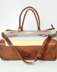 ADBG833C American Darling Saddle Blanket Genuine Leather Women Bag Western Handbag Purse