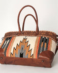 American Darling ADBG835D Tote Hand Tooled Saddle Blanket Genuine Leather women bag western handbag purse