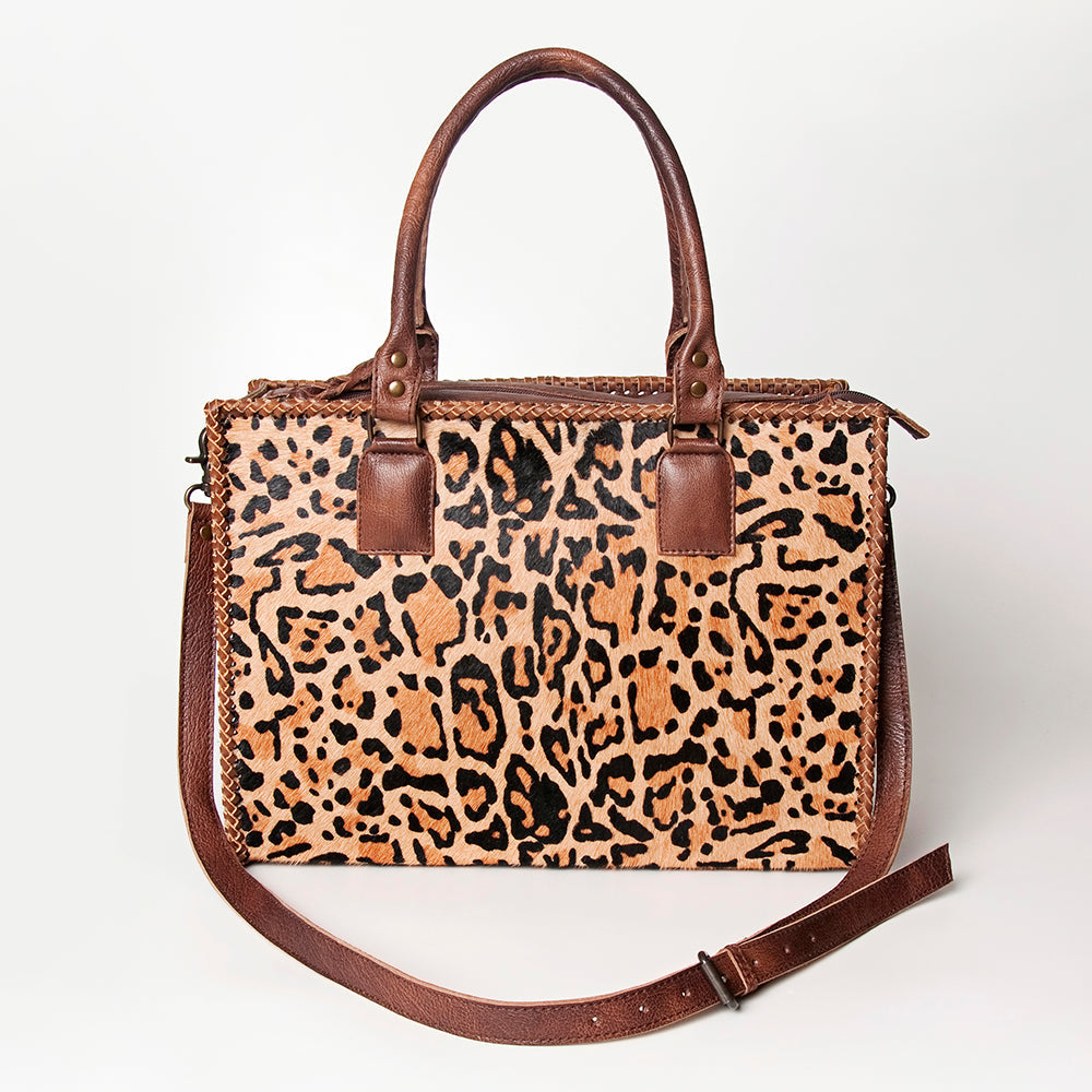 American Darling Briefcase Hair On Genuine Leather women bag western handbag purse