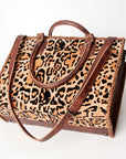 American Darling Briefcase Hair On Genuine Leather women bag western handbag purse