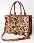 American Darling Briefcase Hair On Genuine Leather women bag western handbag purse