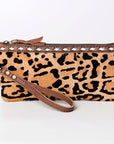 American Darling Wristlet Hair on Genuine Leather Western Women Bag | Handbag Purse | Women Wristlet | Wristlet Wristlet | Travel Wristlet | Leather Wristlet | Clutch Wristlet