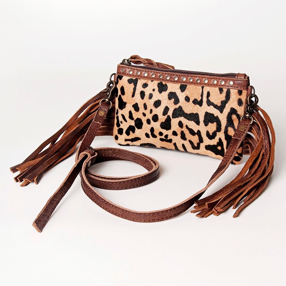 American Darling Small Crossbody Hair On Genuine Leather Women Bag Western Handbag Purse