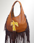 American Darling Hobo Genuine Leather women bag western handbag purse