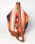 ADBGZ610 American Darling Saddle Blanket Genuine Leather Women Bag Western Handbag Purse