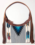 American Darling Hobo Hair On Genuine Leather women bag western handbag purse