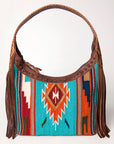 American Darling Hobo Hair On Genuine Leather women bag western handbag purse