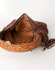 American Darling Hobo Hair On Genuine Leather women bag western handbag purse