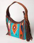 American Darling Hobo Hair On Genuine Leather women bag western handbag purse