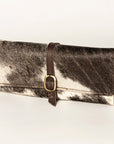 American Darling Jewelry Case Hair On Genuine Leather women bag western handbag purse