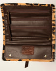 American Darling Jewelry Case Hair On Genuine Leather women bag western handbag purse