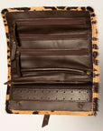 American Darling Jewelry Case Hair On Genuine Leather women bag western handbag purse