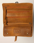 American Darling Jewelry Case Hair On Genuine Leather women bag western handbag purse