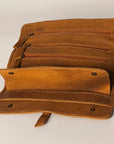 American Darling Jewelry Case Hair On Genuine Leather women bag western handbag purse