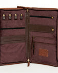 American Darling Jewelry Case Hand Tooled Hair On Genuine Leather women bag western handbag purse