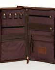 American Darling Jewelry Case Hand Tooled Hair On Genuine Leather women bag western handbag purse