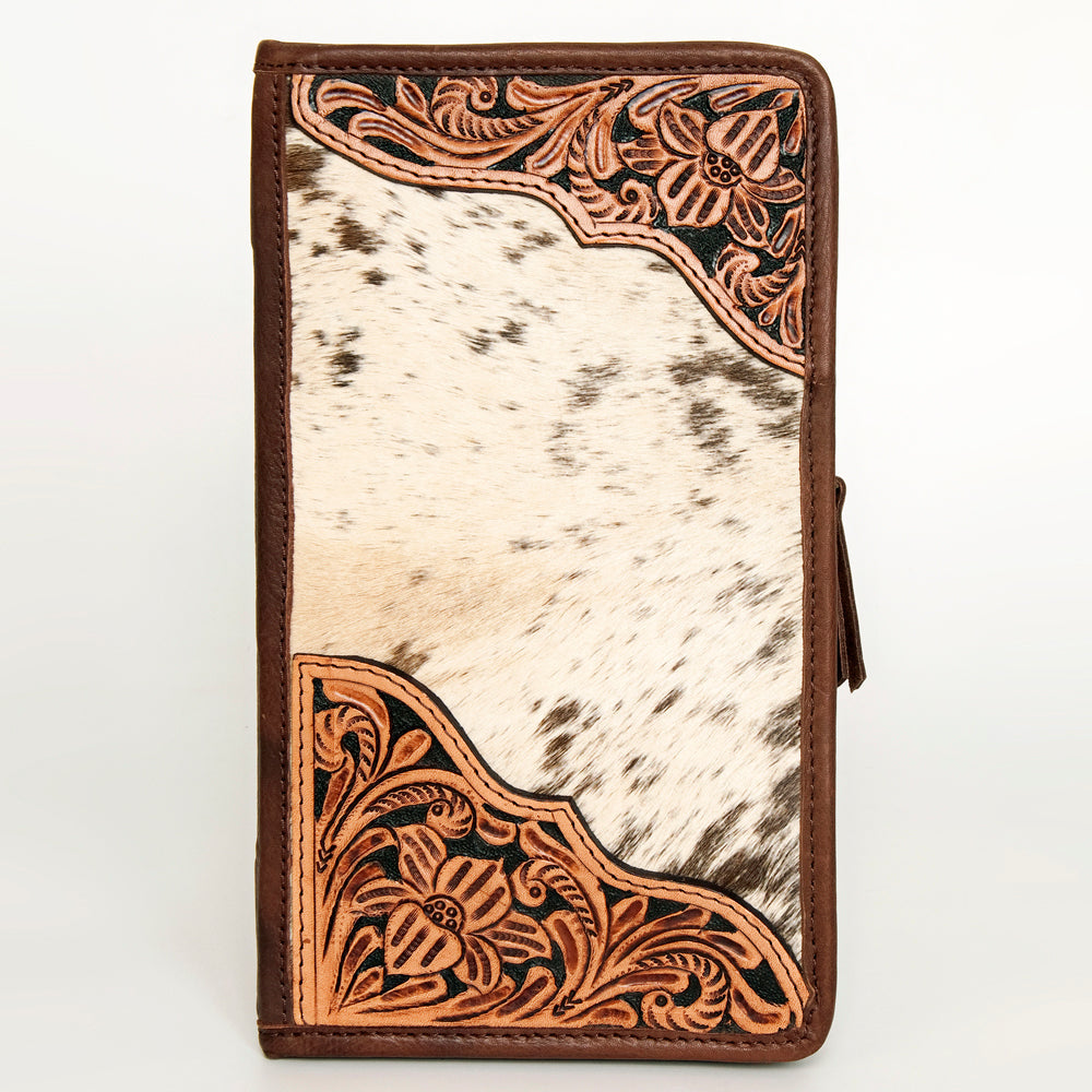 American Darling Jewelry Case Hand Tooled Hair On Genuine Leather women bag western handbag purse