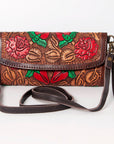 American Darling Wallet Hand Tooled Genuine Leather women bag western handbag purse