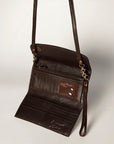 American Darling Wallet Hand Tooled Genuine Leather women bag western handbag purse