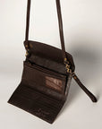 American Darling Wallet Hand Tooled Genuine Leather women bag western handbag purse