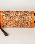 American Darling Wallet Hand Tooled Genuine Leather women bag western handbag purse