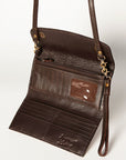American Darling Wallet Hand Tooled Genuine Leather women bag western handbag purse