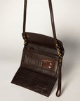 American Darling Wallet Hand Tooled Genuine Leather women bag western handbag purse