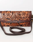 American Darling Wallet Hand Tooled Genuine Leather women bag western handbag purse