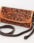 American Darling Wallet Hand Tooled Genuine Leather women bag western handbag purse