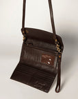 American Darling Wallet Hand Tooled Genuine Leather women bag western handbag purse