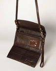American Darling Wallet Hand Tooled Genuine Leather women bag western handbag purse