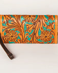American Darling Wallet Hand Tooled Genuine Leather women bag western handbag purse