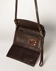 American Darling Wallet Hand Tooled Genuine Leather women bag western handbag purse