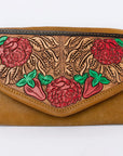 American Darling Jewelry Case Hair On Genuine Leather women bag western handbag purse