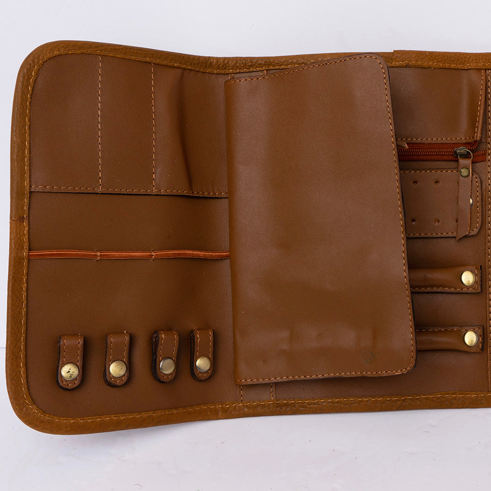 American Darling Jewelry Case Hair On Genuine Leather women bag western handbag purse