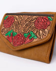 American Darling Jewelry Case Hair On Genuine Leather women bag western handbag purse