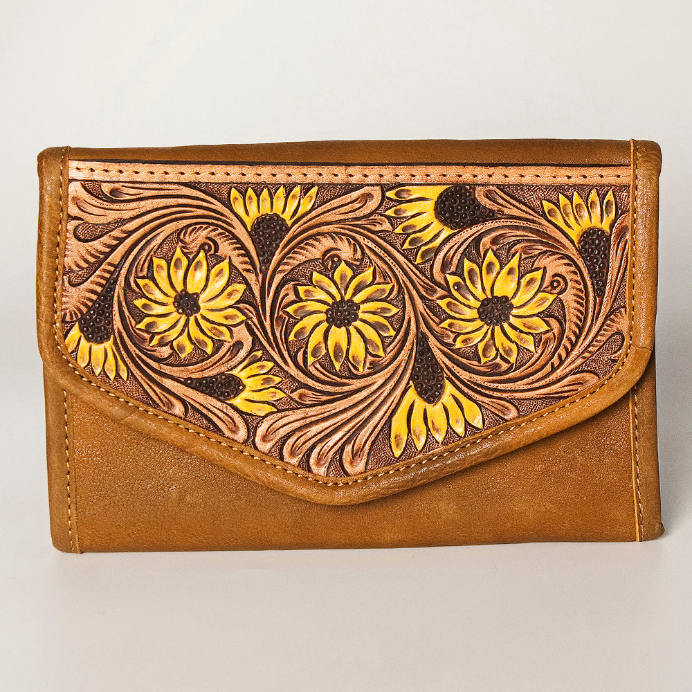 American Darling Jewelry Case Hair On Genuine Leather women bag western handbag purse