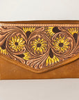 American Darling Jewelry Case Hair On Genuine Leather women bag western handbag purse