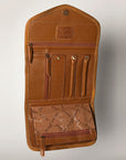 American Darling Jewelry Case Hair On Genuine Leather women bag western handbag purse