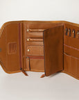 American Darling Jewelry Case Hair On Genuine Leather women bag western handbag purse