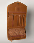 American Darling Jewelry Case Hair On Genuine Leather women bag western handbag purse