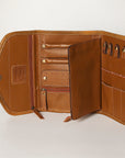 American Darling Jewelry Case Hair On Genuine Leather women bag western handbag purse