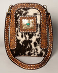 American Darling Hand Tooled Genuine Leather Women Bag Western Handbag Purse